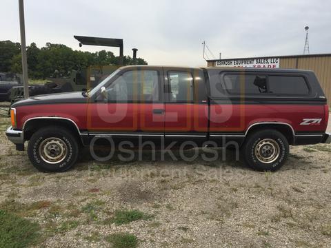 1991 GMC 1500 4X4 Z-71 V-8 Manual Transmission